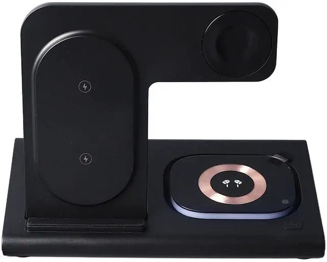 Alt view image 3 of 5 - ciciglow Wireless Charging Station 25W Quick 3 in 1 Charger Station for Home Office Decor Plastic Material (#1)