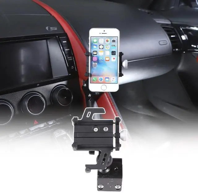 Main image of JONKOKO Car Central Control Armrest Car Phone Mount for Jaguar F-Type 2013-2026 Auto Mobile Phone Holder Accessories (Style H)