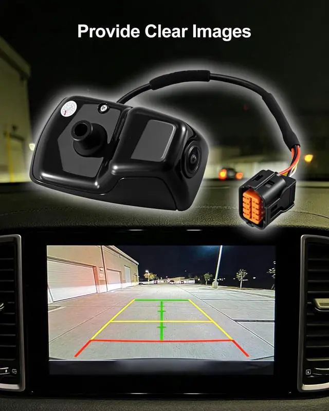 Alt view image 2 of 5 - 95760-G5500 Rear View Camera Fit for Kia NIRO 2016-2022, Backup Camera Replaces 95760G5000 95760-G5000 95760G5500, 170-Degree Wide-Angle Lens Park Assist Camera