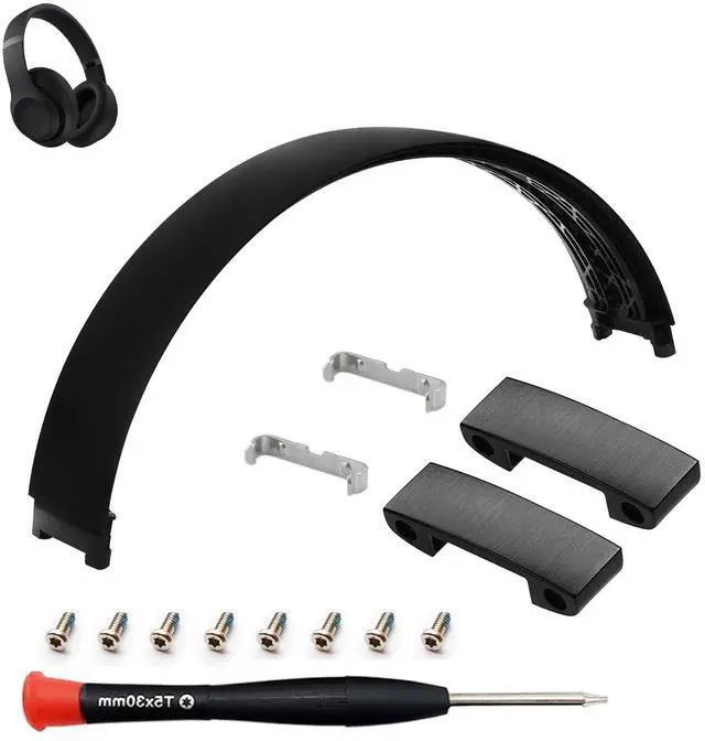 Main image of HQB-STAR Studio Pro 2023 Replacement Headband & Hinge Replacement for Studio Pro 2023 Headphone,Durable Parts Accessories Repair Kit Set (Black)