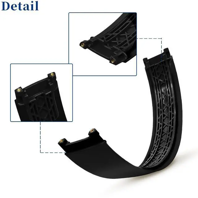 Alt view image 4 of 5 - HQB-STAR Studio Pro 2023 Replacement Headband & Hinge Replacement for Studio Pro 2023 Headphone,Durable Parts Accessories Repair Kit Set (Black)