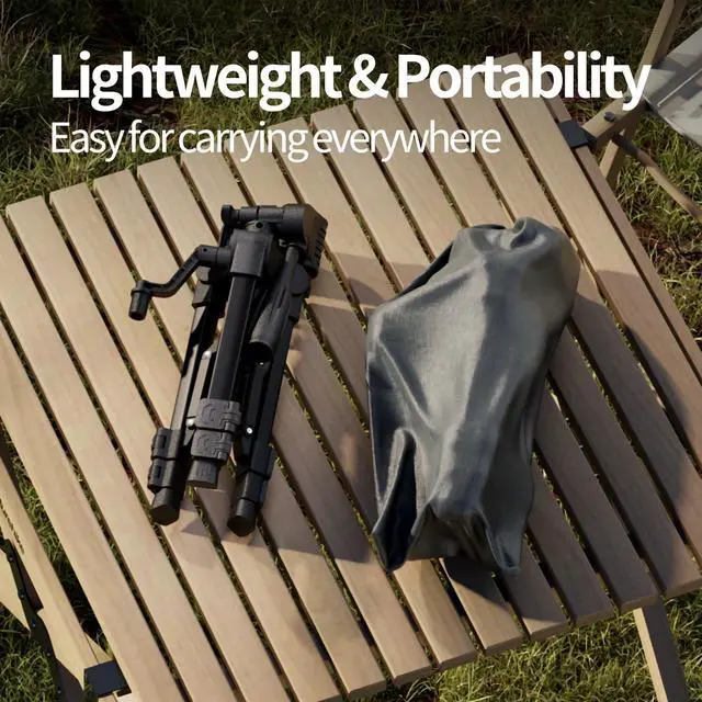 Alt view image 5 of 5 - RVMARINEPAT Starlink Mini Tripod, Portable Starlink Accessories with Ajustable Height, Includes Starlink Mini Tripod Adapter,Starlink Mount Adapter
