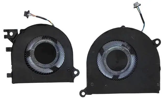 Alt view image 2 of 4 - TXLIMINHONG New CPU and GPU Cooling Fan for Lenovo Yoga S940-14IWL S940-14IIL 81Q8 S940 5F10S13883 5H40S19975 BAPB0404R5HY001 023100HP0002 BAPD0504R5HY001 023100HQ0002 DC5V 0.5A