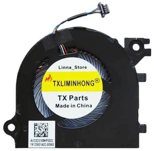 Alt view image 4 of 4 - TXLIMINHONG New CPU and GPU Cooling Fan for Lenovo Yoga S940-14IWL S940-14IIL 81Q8 S940 5F10S13883 5H40S19975 BAPB0404R5HY001 023100HP0002 BAPD0504R5HY001 023100HQ0002 DC5V 0.5A