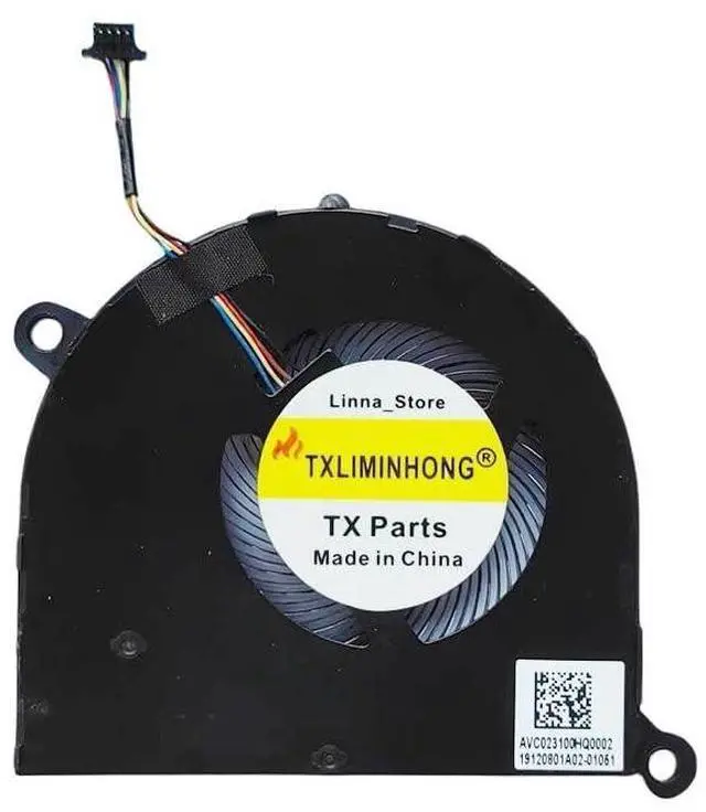 Alt view image 3 of 4 - TXLIMINHONG New CPU and GPU Cooling Fan for Lenovo Yoga S940-14IWL S940-14IIL 81Q8 S940 5F10S13883 5H40S19975 BAPB0404R5HY001 023100HP0002 BAPD0504R5HY001 023100HQ0002 DC5V 0.5A