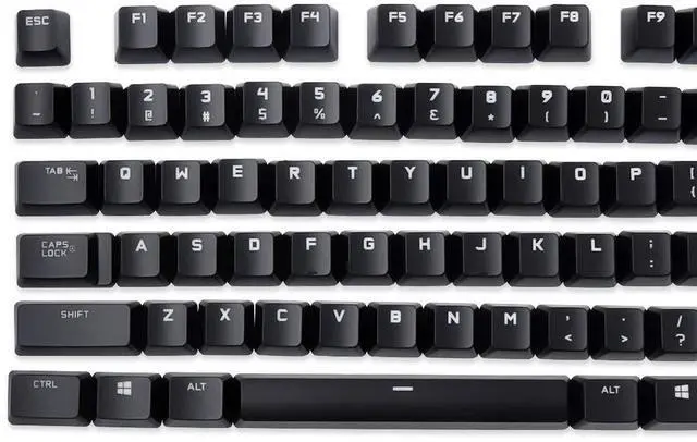 Alt view image 2 of 5 - HUYUN A Full Set 104-key keycaps Replacement for logit G610 Mechanical Keyboard
