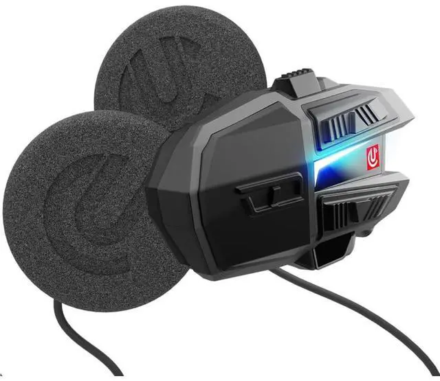 Alt view image 4 of 5 - UCLEAR Digital Motion HDX-V Bluetooth Helmet Communication System - Dual Kit