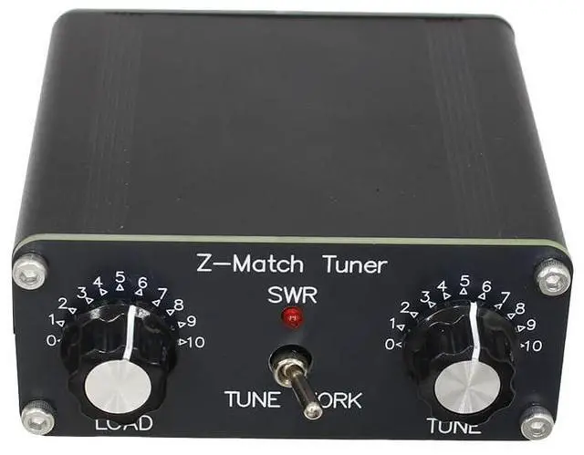 Main image of QRP Z-Match Manual Antenna Tuner High-Efficiency 3-28 MHz Frequency Range with Wide Matching Impedance Range Works with HAM Radio Equipment