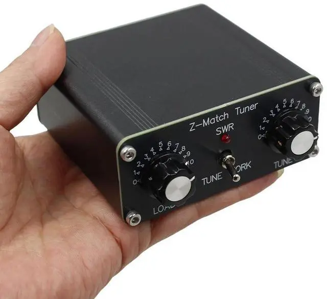 Alt view image 3 of 5 - QRP Z-Match Manual Antenna Tuner High-Efficiency 3-28 MHz Frequency Range with Wide Matching Impedance Range Works with HAM Radio Equipment
