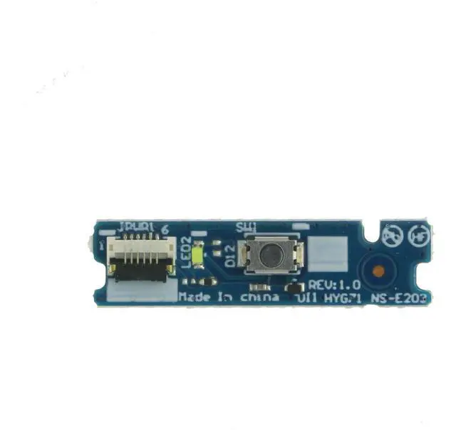 Alt view image 2 of 4 - Power Button Board Replacement for Lenovo IdeaPad Yoga 7 16IAP7 82QG 16IAH7 82UF 5C50S25372 NS-E203 ON-Off Switch Board