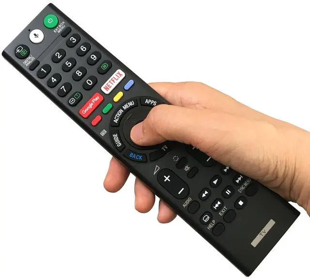 Alt view image 3 of 5 - RMF-TX310P Replacement Voice Remote Control Compatible for Sony TV KD-75X8000G KD-65X8000G KD-55X8000G KD-49X8000G KD-43X8000G KD-65X8077G KD-55X8077G KD-65X7500F KD-55X7500F RMF-TX310C RMF-TX310T
