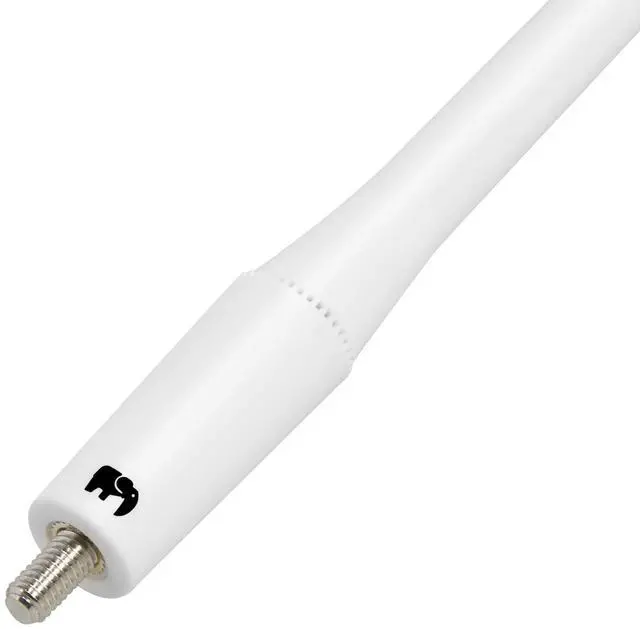 Alt view image 4 of 5 - ONE250 13" inches Flexible Antenna, Compatible with Ford F-Series (F-150 F-250 F-350 Super Duty Ford Raptor Ranger Trucks 1997-2024) - Designed for Optimized FM/AM Reception (White)