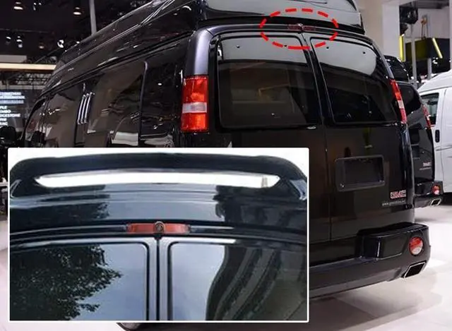 Alt view image 3 of 5 - Savana Third Brake Light Placement Camera with Monitor fit for Express GMC Savana Cargo Van (with Monitor)