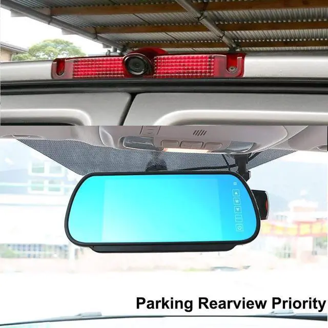 Alt view image 2 of 5 - Savana Third Brake Light Placement Camera with Monitor fit for Express GMC Savana Cargo Van (with Monitor)