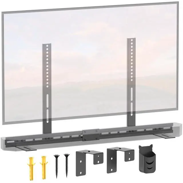 Main image of Soundbar TV Mount for Samsung Soundbar TV Mounts HW-Q990C/HW-Q990D/Q930C/HW-Q930B/HW-Q930D and More - Height Adjustable Bracket for Samsung Sound bar Mounting WR Speaker Wall Mounts & Remo