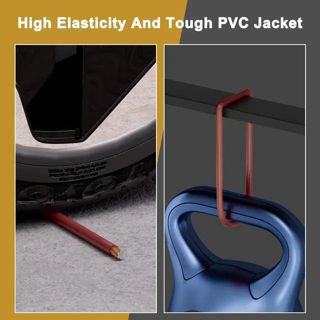 Alt view image 4 of 5 - HiFind 4 Gauge 4 AWG 50 Ft Brown Power/Ground Wire Cable, True Spec Transparent Flexible Soft Touch Welding Battery Cable for Car Audio, Speaker, Solar, Marine, Generator, Automotive, RV