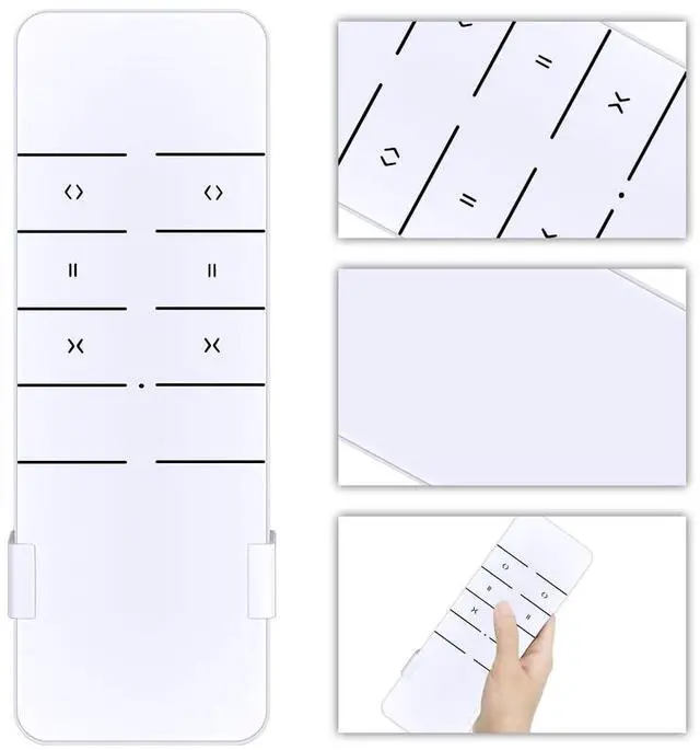 Alt view image 2 of 5 - AC123-02 2 Channel Wireless RF433.92 Controller Transmitter Remote, Working for Electric Blinds