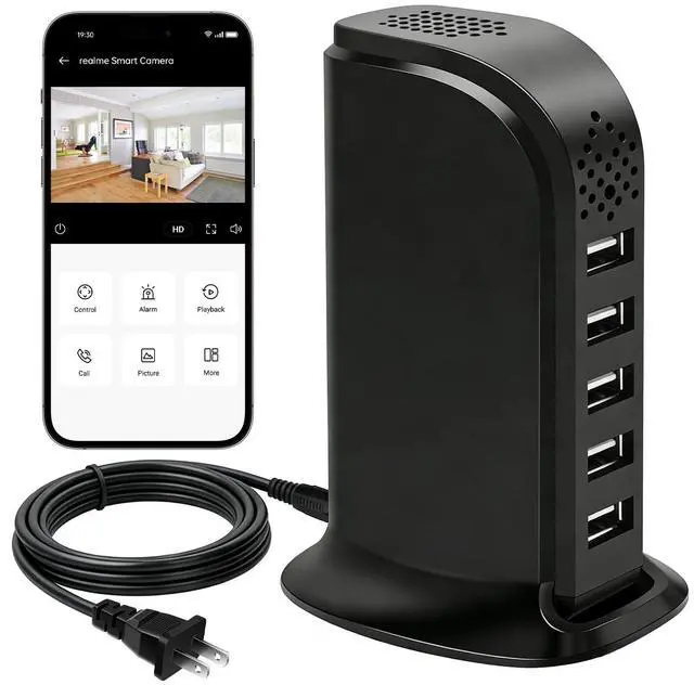 Main image of Tauboly WiFi Hidden Camera with APP Control, Spy Cam with Motion Detection, Indoor Security Camera for Home/Offices and Hotels