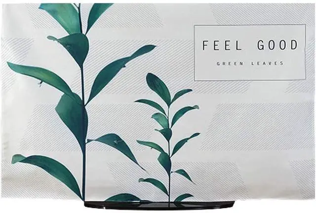 Main image of TINTON LIFE Premium Quality Wrinkle Free Polycotton Indoor TV Dustproof Cover Cloth(Leaf 3, 60")
