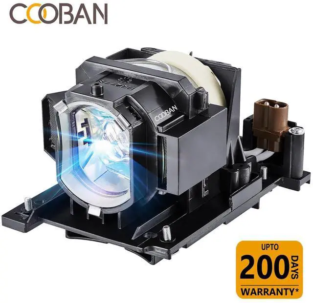 Alt view image 2 of 5 - COOBAN DT01171 Replacement Projector Lamp Bulb with Housing for Hitachi CP-WX4022WN CP-WX4021N CP-X4021N CP-X4022WN CP-X5021N CP-X5022WN Projector Lamp