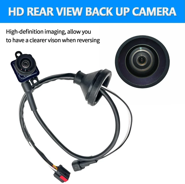 Alt view image 3 of 5 - wzruiqipei Rear View Back Up Camera Compatible with Chrysler Town & Country 2011-2016 Dodge Grand Caravan 2011-2020 Reverse Park Assist Backup Camera Replaces 4672639AA CH1960103
