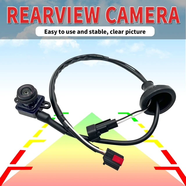 Alt view image 5 of 5 - wzruiqipei Rear View Back Up Camera Compatible with Chrysler Town & Country 2011-2016 Dodge Grand Caravan 2011-2020 Reverse Park Assist Backup Camera Replaces 4672639AA CH1960103