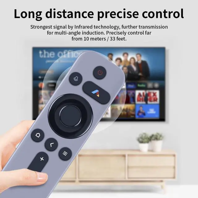 Alt view image 4 of 5 - RYQIF RC605 Voice Replacement Remote Control fits WEMAX Xiaomi FENGMI MI Projector
