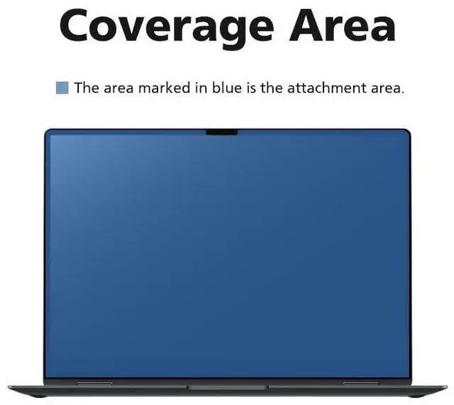 Alt view image 2 of 5 - Diacube 2-Pack Anti-Glare (Matte) Screen Protector for MacBook Air 13.6 inch M5/M4 2026/2025 ^^ Anti-Fingerprint ^^ Reducing Eye Fatigue with Blue Light Blocking Filter