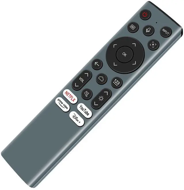 Alt view image 5 of 5 - ERF6A82 Replace Backlit Voice Remote fit for Hisense C2, C2 Pro, C2 Ultra 4K Portable Mini Projector