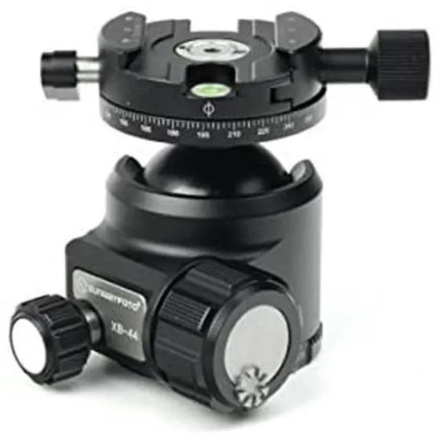Main image of SUNWAYFOTO XB-44DDHX Superior Low-Profile Ballhead with Panning Clamp, 88.18lbs Capacity