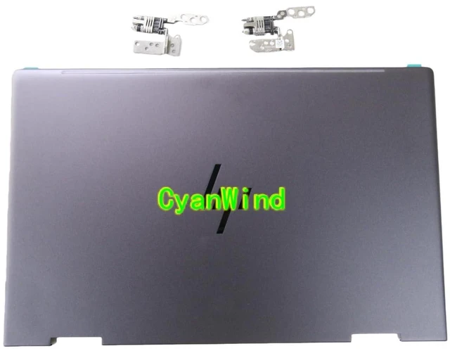 Alt view image 4 of 5 - CyanWind LCD Back Cover Silver+Hinge Set for HP 15-fe0000 15-fe1000 15-fe0013dx 15-fe0053dx 15-fe0073dx 15-fe0097nr 15-fe1082wm 15-fe1097nr 15-fe0057nr 15-fe1073cl 15-fe1077nr 15-fe1071cl N47927-001