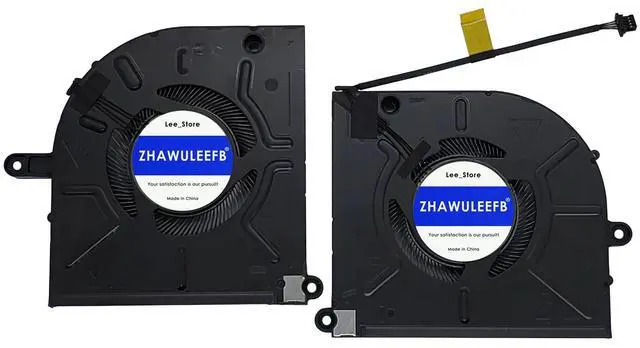 Main image of ZHAWULEEFB New CPU+GPU Cooling Fan Replacement for Dell Alienware M16 R2 ND8CC32-23F17 ND8CC31-23F16 EG75071S1-C410-S9A EG75071S1-C420-S9A 2GN4X 02GN4X DC12V 0.6A Fan