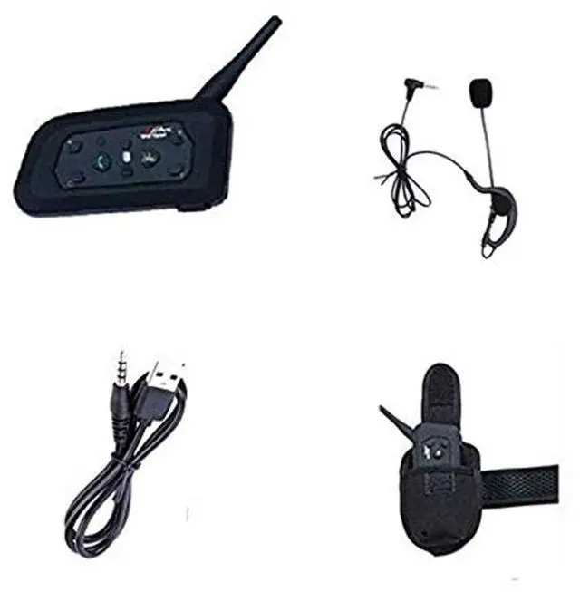 Alt view image 2 of 5 - Referee Headset 1 Referee Radio V6 Soccer Wireless Comunicador Football Headsets Referee Communication System