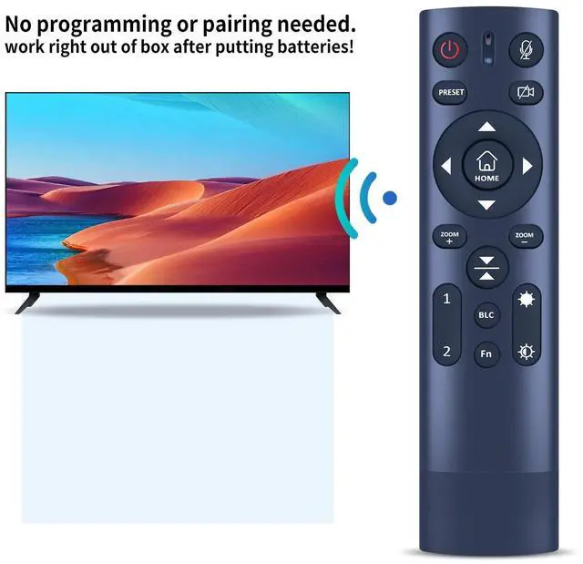 Alt view image 3 of 5 - MOVHEIYL Replacement Remote Control for NexiGo N990 (Gen 2) 4K PTZ Webcam