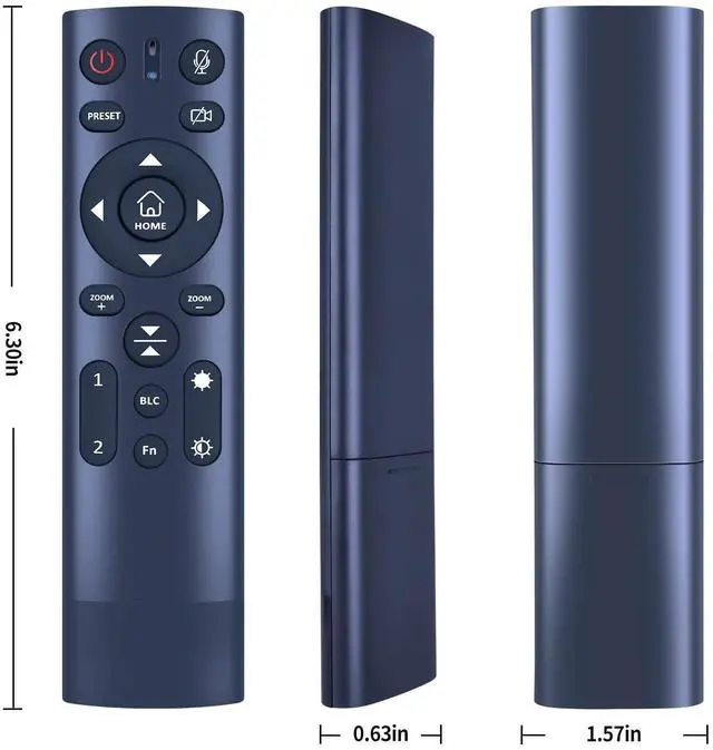 Alt view image 5 of 5 - MOVHEIYL Replacement Remote Control for NexiGo N990 (Gen 2) 4K PTZ Webcam