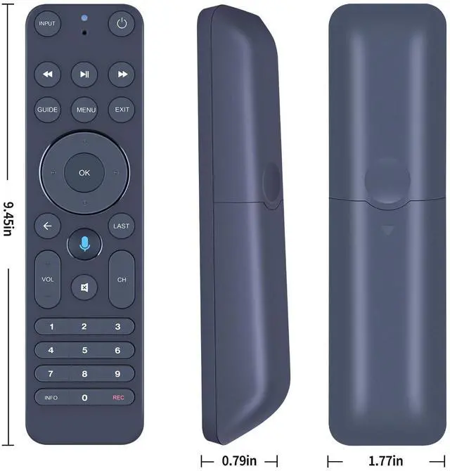 Alt view image 2 of 5 - WKOLF Voice Remote Control for Verizon FiOS TV One 2019 MG3-R32140B VRC4100 BLE, All-in-One Smart Voice Replacement - Easy to Setup