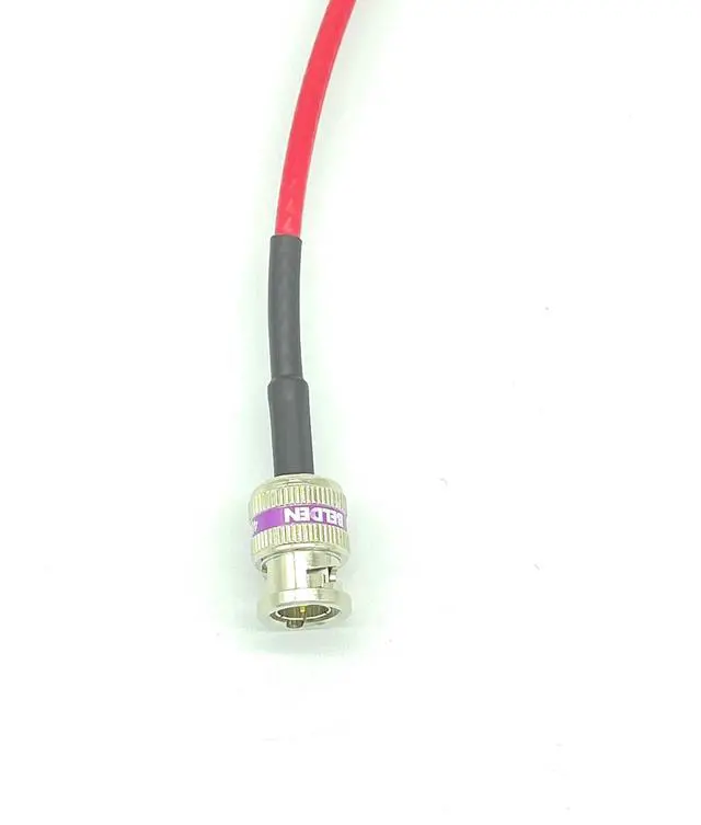 Alt view image 4 of 4 - AV-Cables 12G 4K HD SDI BNC - BNC Cable 4855R Mini RG59 (6ft, Red)