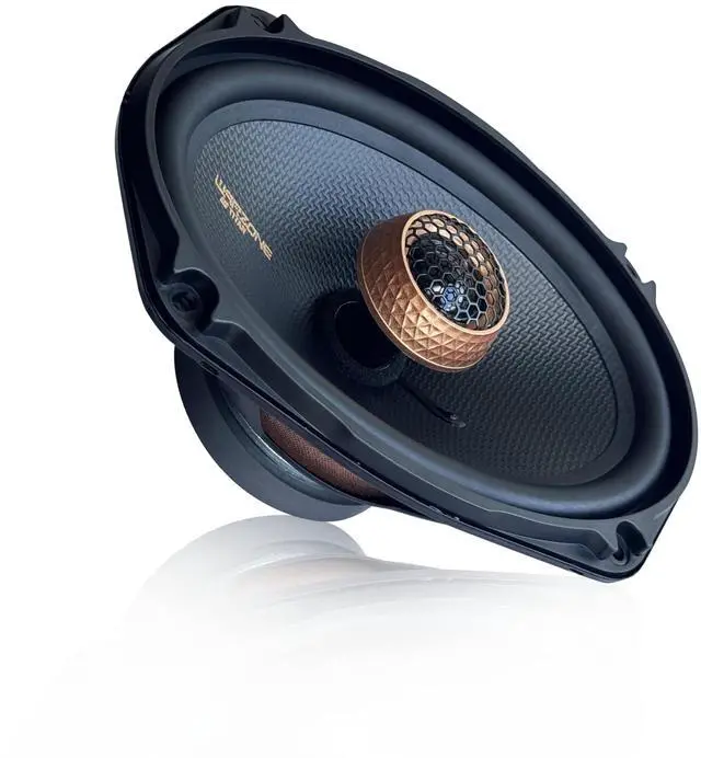 Alt view image 2 of 5 - Warzone 4X WZ69PTi 6x9-Inch Super Coaxial Speaker Pair, 4 Ohm, 1300W Max, 400W RMS, 92dB Sensitivity, Ferrite Woofer & PEI Dome Tweeter for Pro Car Audio