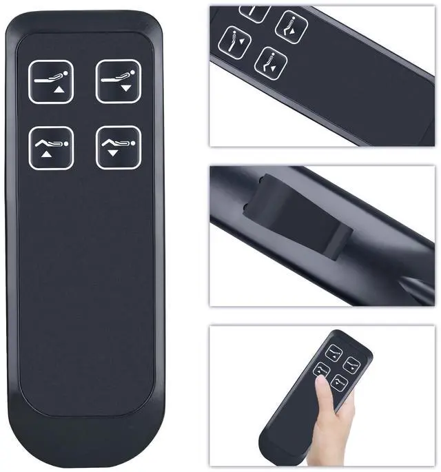 Alt view image 3 of 5 - New Replacement Remote Control Compatible for Recliner Hand Remote Control, 4 Button 5 pin Plug Connection