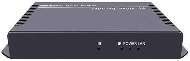 Alt view image 3 of 5 - ISEEVY H.265 H.264 4K 1080P Video Decoder with HDMI and CVBS Output Support RTMP RTSP RTP UDP HTTP