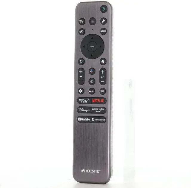 Alt view image 2 of 5 - Dan's Originals RMF-TX910U Remote Control with Backlit Keys, Voice, Premium Metal Case, Compatible with Sony TVs (2023 & 2024) RMFTX910U