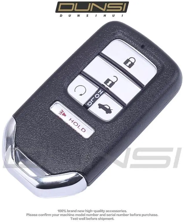 Alt view image 2 of 5 - DUNSIHUI Kr5v2x Car Key Fob Keyless Control Entry Remote 5 Button Replacement Compatible With Civic Sedan Ex/Sedan Tour/Ex Turbo Cvt/ Lx Hdm Cvt/Coupe Ex Sport Tour/Sedan Ex Sport Tour 433mhz