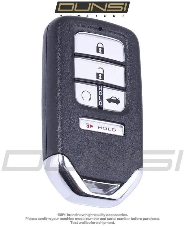 Alt view image 4 of 5 - DUNSIHUI Kr5v2x Car Key Fob Keyless Control Entry Remote 5 Button Replacement Compatible With Civic Sedan Ex/Sedan Tour/Ex Turbo Cvt/ Lx Hdm Cvt/Coupe Ex Sport Tour/Sedan Ex Sport Tour 433mhz