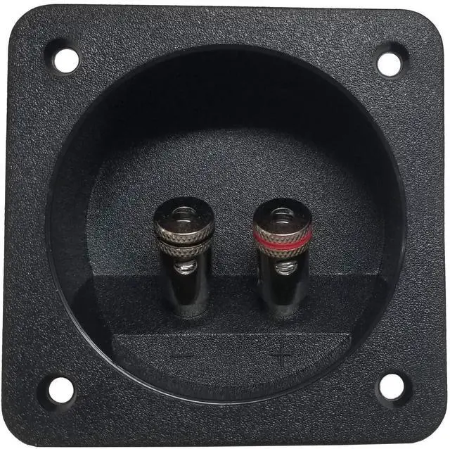 Alt view image 4 of 4 - Bass Rockers 2x2 Speaker Pod 8"/4" Enclosure BOX w/ Spring Terminal (Carpet Finish)