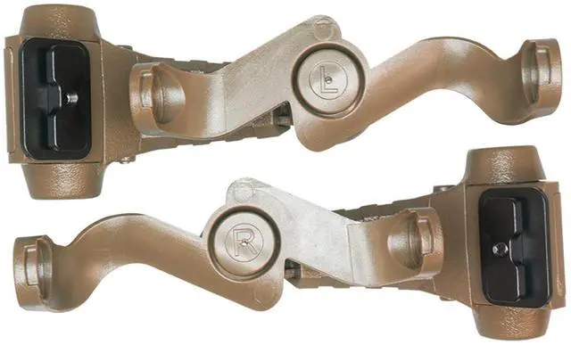 Alt view image 5 of 5 - EARMOR M16A EXFIL 2.0 & 3.0 Adapters for M32 Plus Tactical Headsets ^^ Helmet Mount Kit ^^ Tactical Headset Rail Adapter Set (Coyote)
