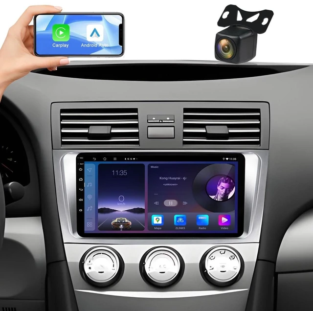 Main image of DVRMEDIA Car Stereo Radio for Toyota Camry 2007-2011 CarPlay