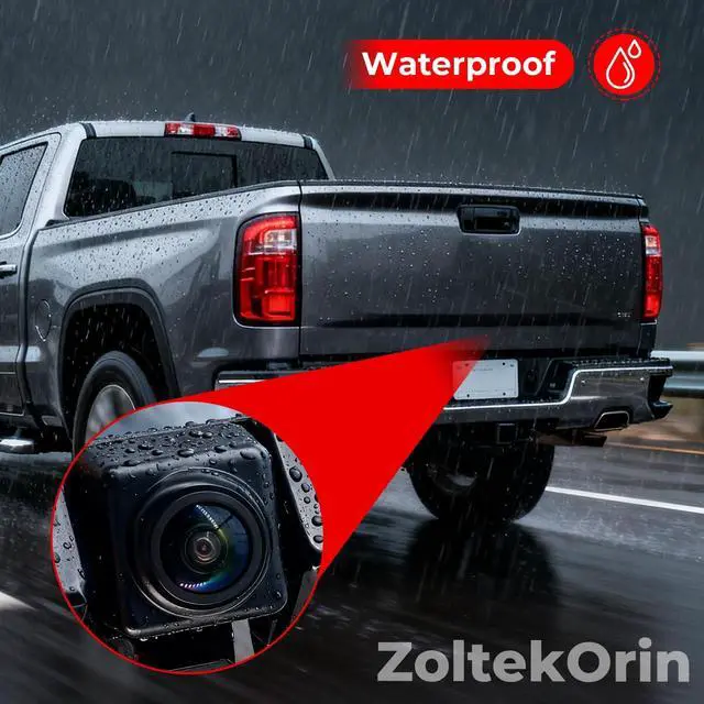 Alt view image 4 of 5 - Backup Camera for 2016-2019 Chevy Silverado GMC Sierra 1500 2500 3500