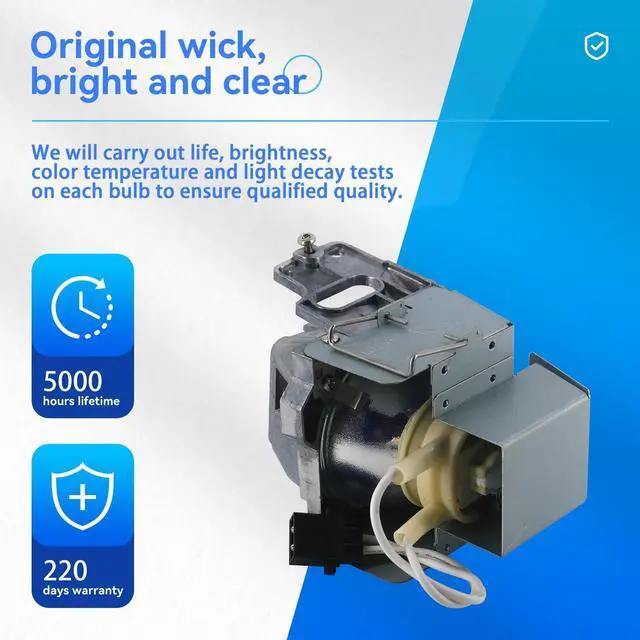 Alt view image 2 of 5 - ZMSTLAMP BL-FU245A for Optoma EH412ST EH412 W412 X412 HD39HDR GT1080HDR Projector Replacement Lamp Bulb