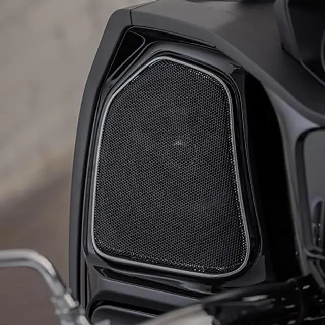 Alt view image 2 of 5 - Indian Motorcycle PowerBand Audio Kit, 6.5 Inch Motorcycle Speakers with Bass Boost for Specific Challenger & Pursuit Dark Horse, Limited, Elite, Icon Models, Auto RIDE COMMAND Recognition - 2884309
