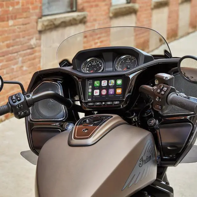 Alt view image 4 of 5 - Indian Motorcycle PowerBand Audio Kit, 6.5 Inch Motorcycle Speakers with Bass Boost for Specific Challenger & Pursuit Dark Horse, Limited, Elite, Icon Models, Auto RIDE COMMAND Recognition - 2884309